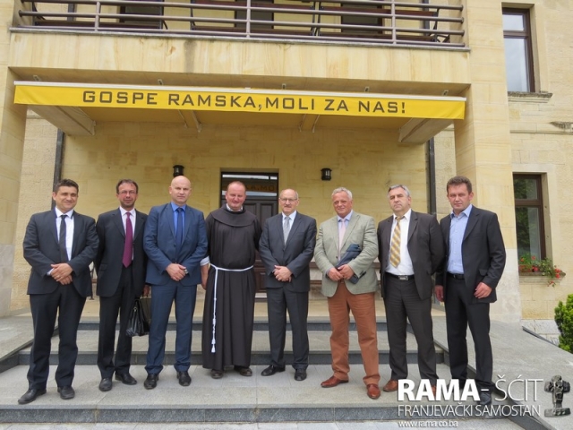 Veleposlanik Republike Hrvatske Ivan Del Vechio posjetio Franjevački samostan Rama-Šćit