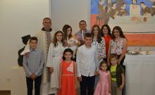 Krštena Maria, deveto dijete u obitelji Tomić