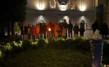 Upriličeno paljenje prve adventske svijeće (svijeća nade) na Šćitu